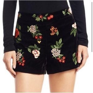 ALICE & OLIVIA embroidered Marisa shorts